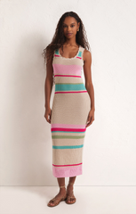 Ibiza Stripe Sweater Dress