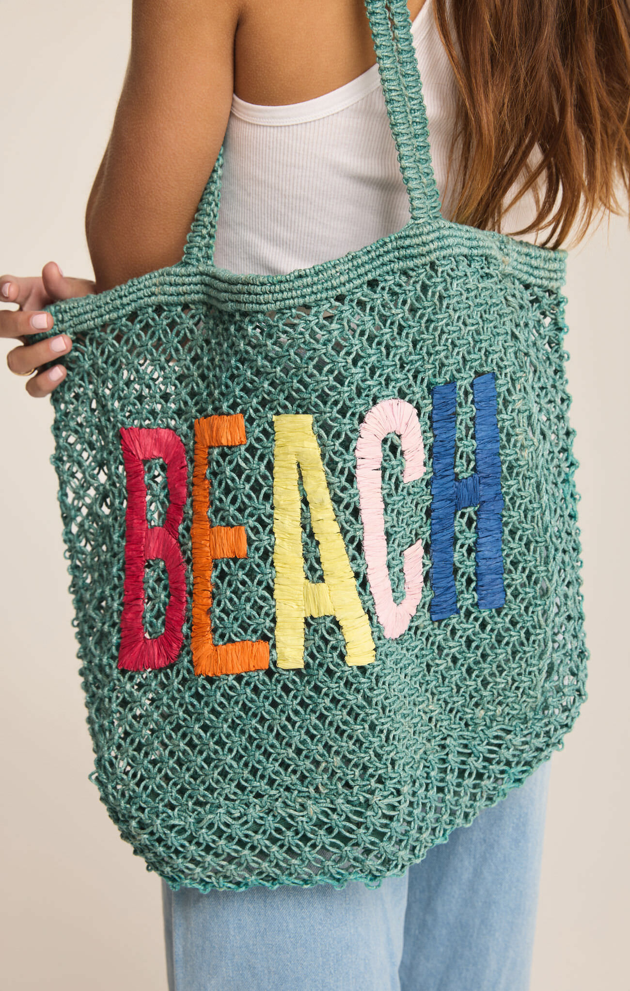 Summer Woven Tote