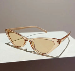 Marla Nude Translucent Sunglasses