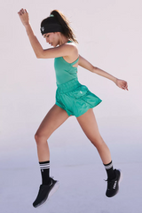 Get Your Flirt On Shortsie- Sport Green