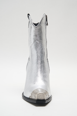 Brayden Western Boot- Pewter