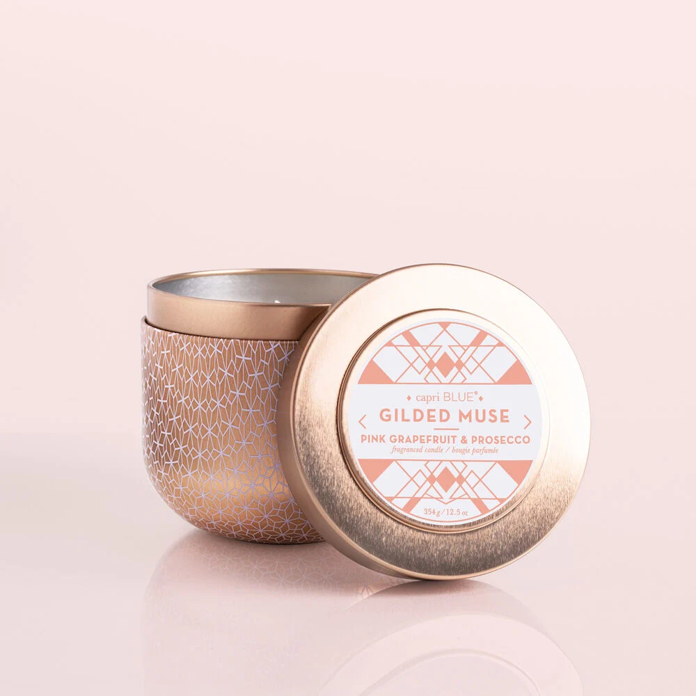 Pink Grapefruit and Proseco Gilded Tin