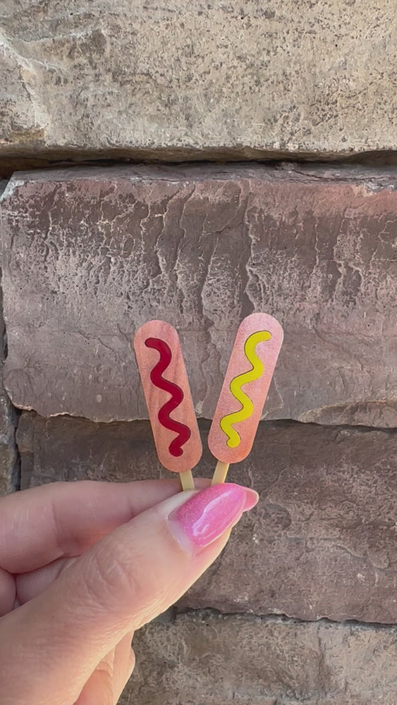 
            
                Load and play video in Gallery viewer, Corn Dog Earrings
            
        