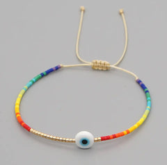 Round Evil Eye Bracelet