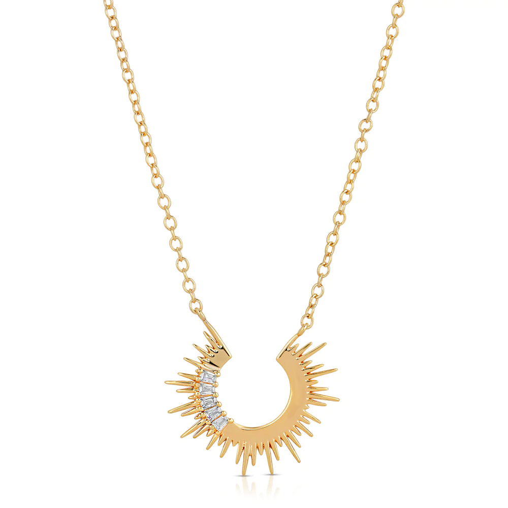 Sunset Voyage Necklace- Clear