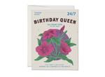 Birthday Queen Birthday Greeting Card