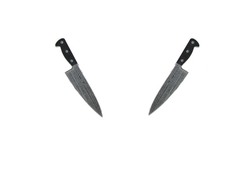 Tiny 1” Chef's Knife Studs