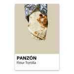 Panzón Sticker- Flour Tortilla