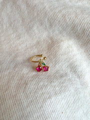 Cherry Earring Cuff