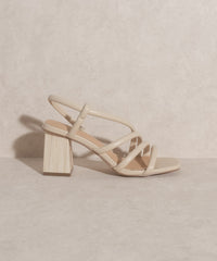 Brandi Strappy Wooden Heel