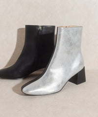 Maggie Two Tone Metallic Boot