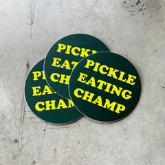 Pickle Champ Sticker