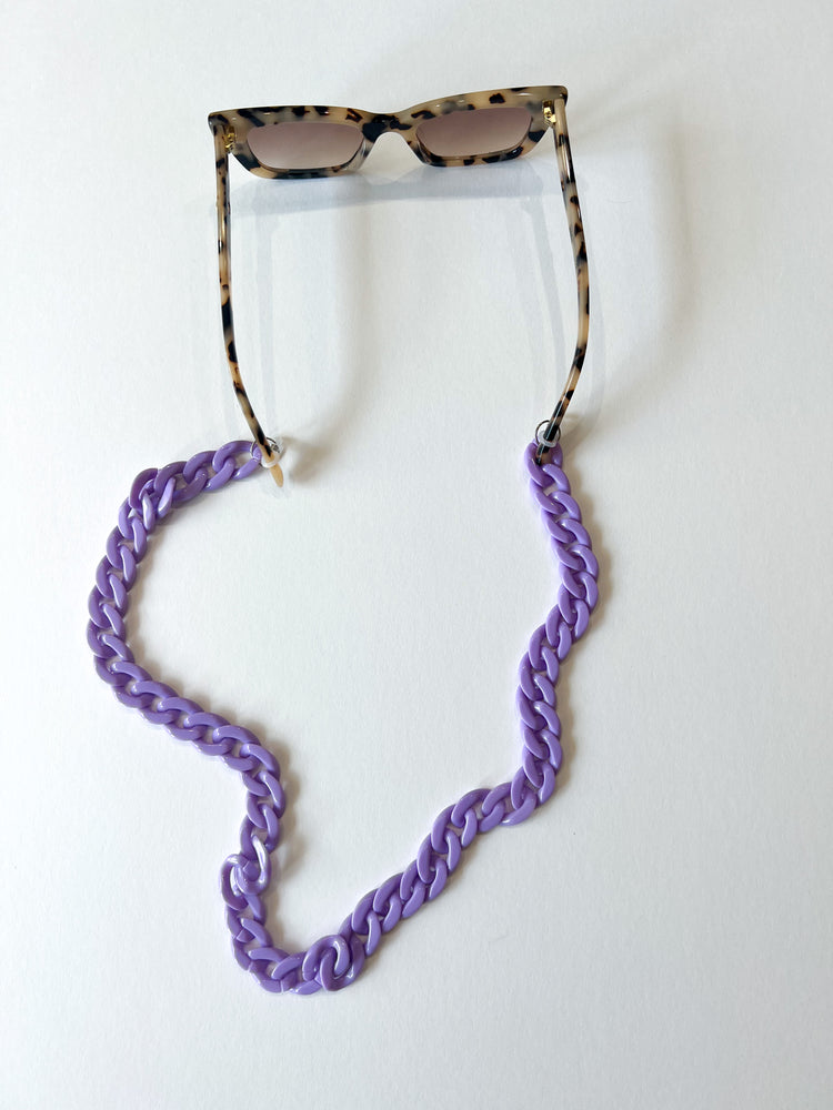 Lavendar Glasses Chain