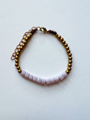 Sueño Beaded Bracelet - Dusty Lavendar