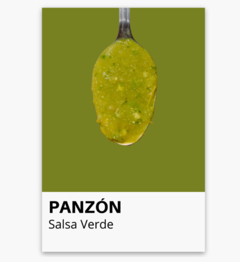 Panzón Sticker- Salsa Verde
