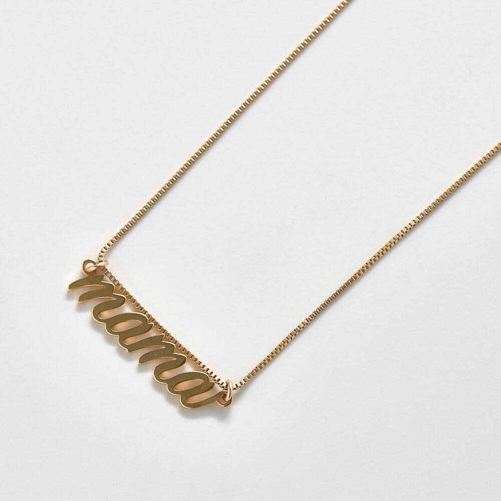 Gold Mama Necklace