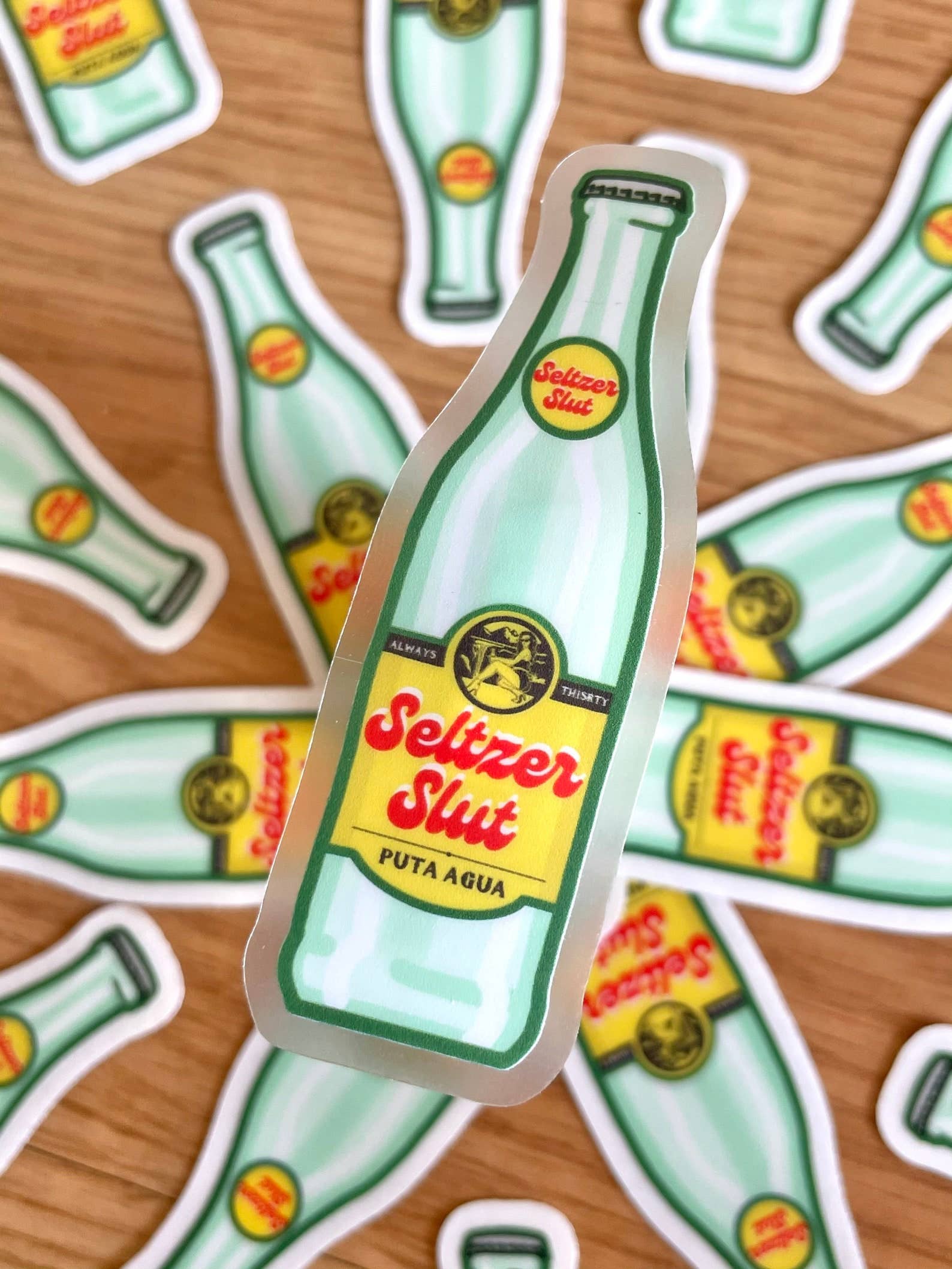 Seltzer Slut Topo Chico Sticker