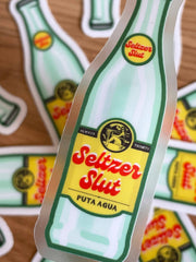 Seltzer Slut -Topo Chico Vinyl Sticker