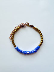 Sueño Beaded Bracelet - Periwinkle