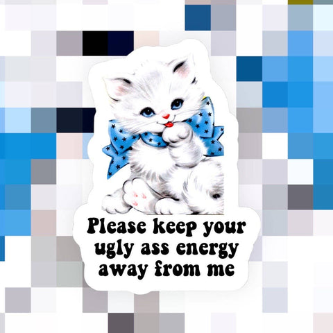Ugly Energy Sticker