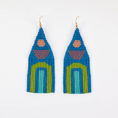 Beaded Water Earrings