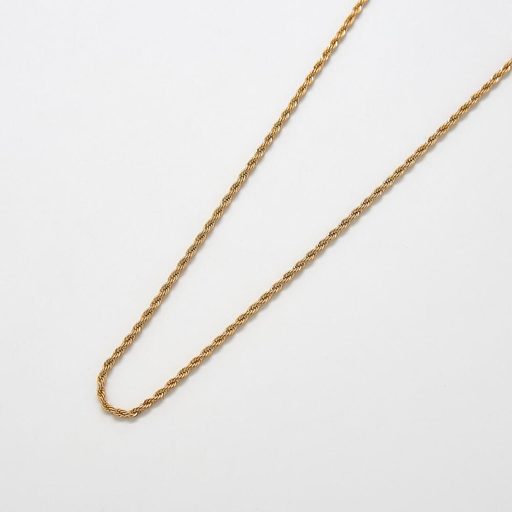Dainty Rope Chain Necklace 13”
