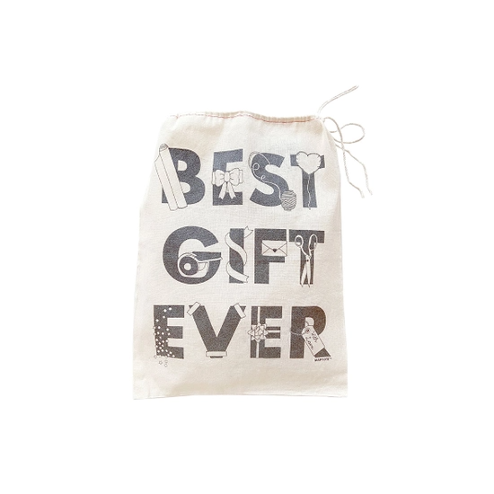 Best Gift Ever Drawstring Pouch