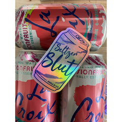 Seltzer Slut Hologram Weatherproof Sticker