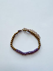 Sueño Beaded Bracelet - Amethyst