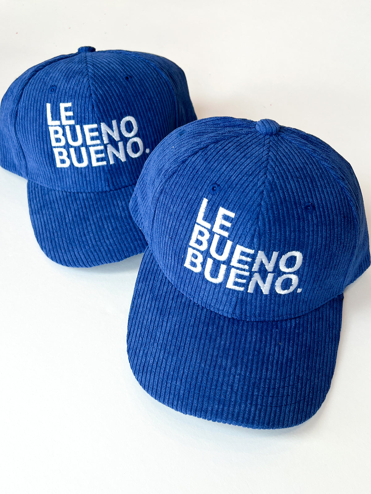 Le Bueno Bueno. Corduroy Hat- Blue