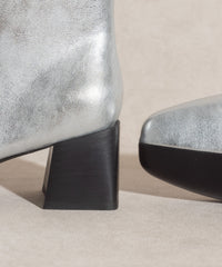 Maggie Two Tone Metallic Boot