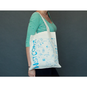 USA Blue Grocery Tote