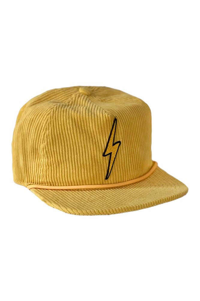 
            
                Load image into Gallery viewer, Bolt Vintage Corduroy Trucker Hat - Gold
            
        