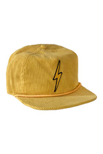 Bolt Vintage Corduroy Trucker Hat - Gold