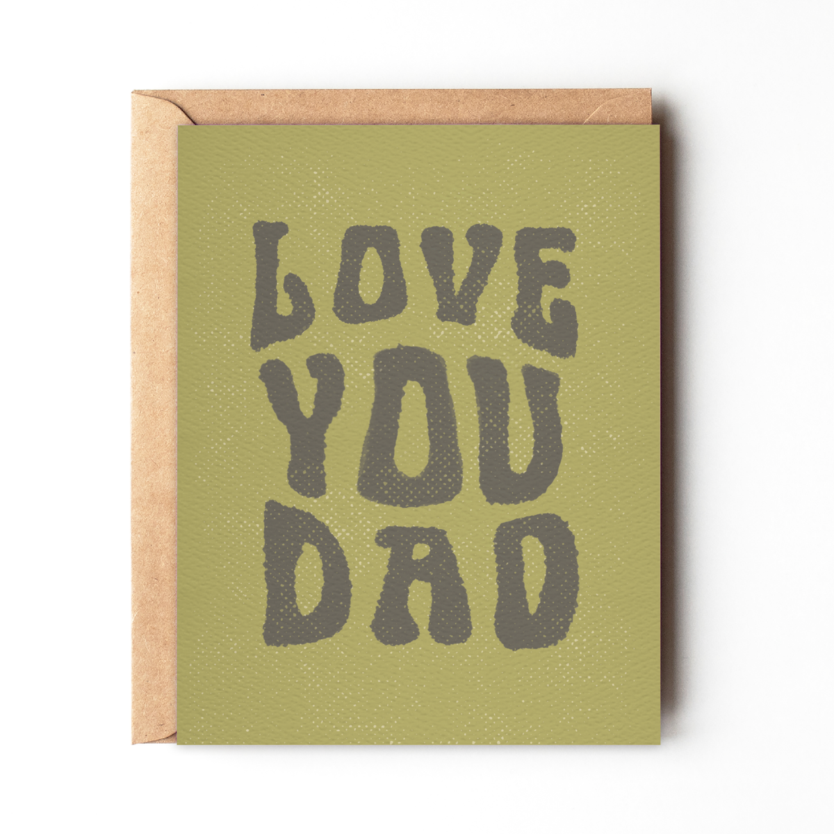 Love You Dad - Father's Day card
