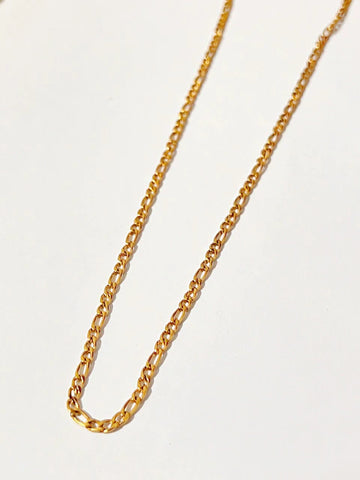 Initial Necklace- Gold Rhinestone