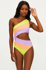 Joyce One Piece- Sundazed Colorblock