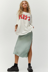 Kiss Glitter Logo Tee