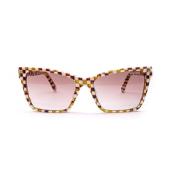 Sally Sunglasses- Tortoise Checker