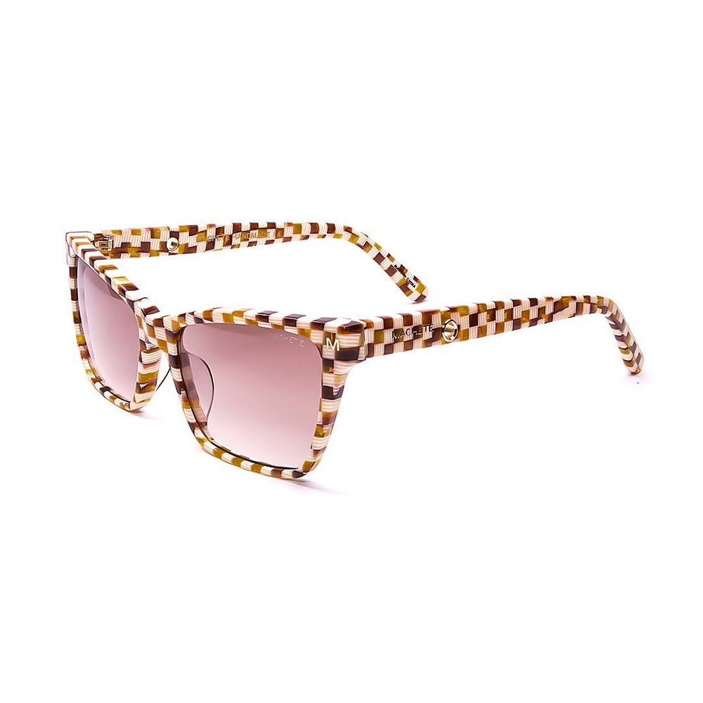 
            
                Load image into Gallery viewer, Sally Sunglasses- Tortoise Checker
            
        